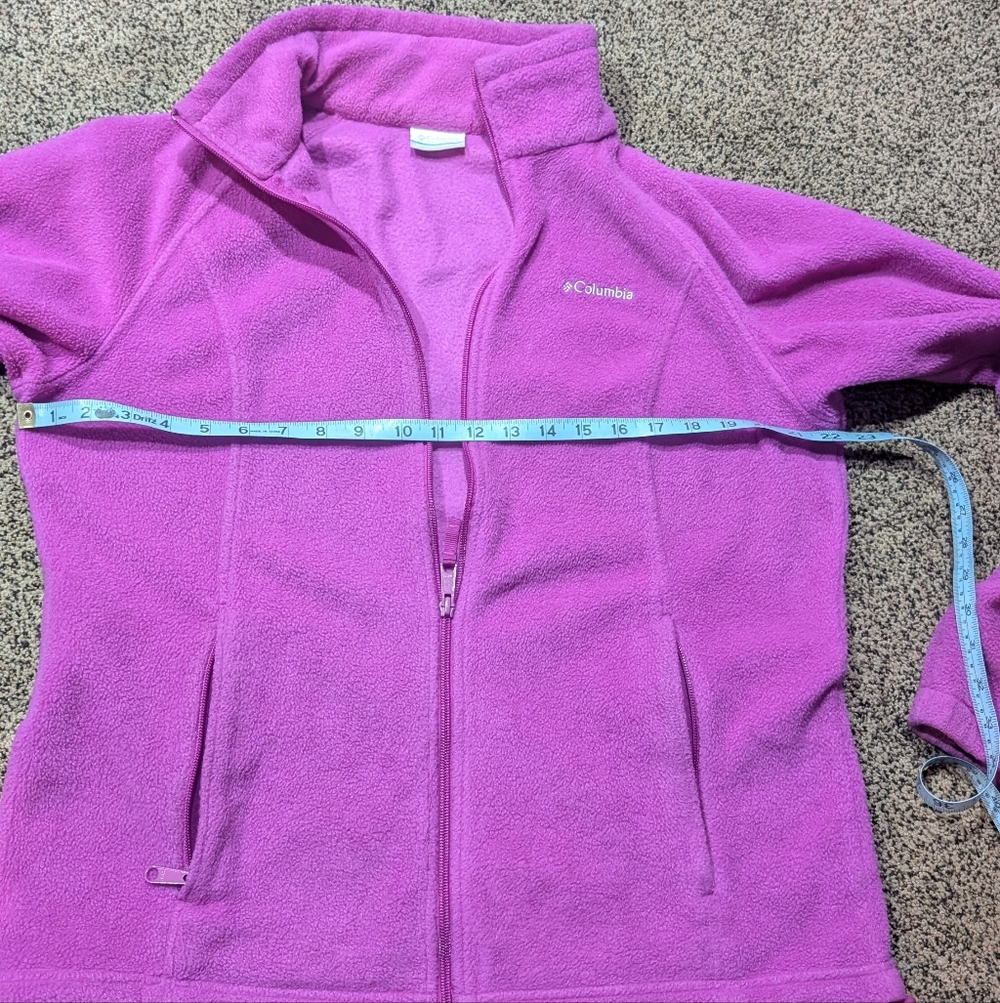 Columbia Purple Fleece Jacket